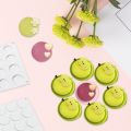Scrapbook Pastry Decoration DIY Baking Mold 3D Silicone Mold Round Stencil Transfer Sheet Wax Mold. 