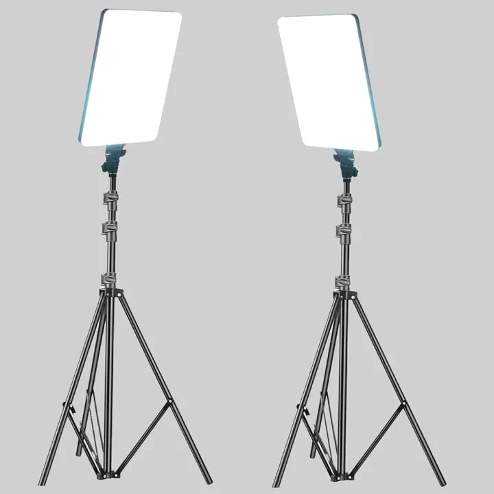 RL24%20LED%20Video%20Light%20Panel%20Light%20With%20Tripod%20Square%20Diffuser%20Light%20With%20Stand%20Photography%20Lamp%20-%20Image%203