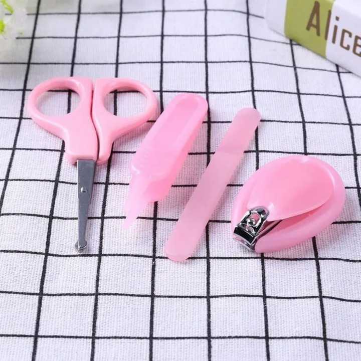 4 Pcs Set Mini Baby Nail Scissors Nail Care Practical Clipper Trimmer Clip