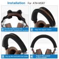 Protector Headband Cover Replacement Cushion for MSR7 M20 M30 M40 M40X M50X SX1 Headphone Orange. 