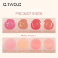 O.TWO.O Natural and Reddish Liquid Blush-Shade 5 Salmon Pink. 