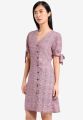 Zalora Button Wrap Dress/ Casual Wear. 