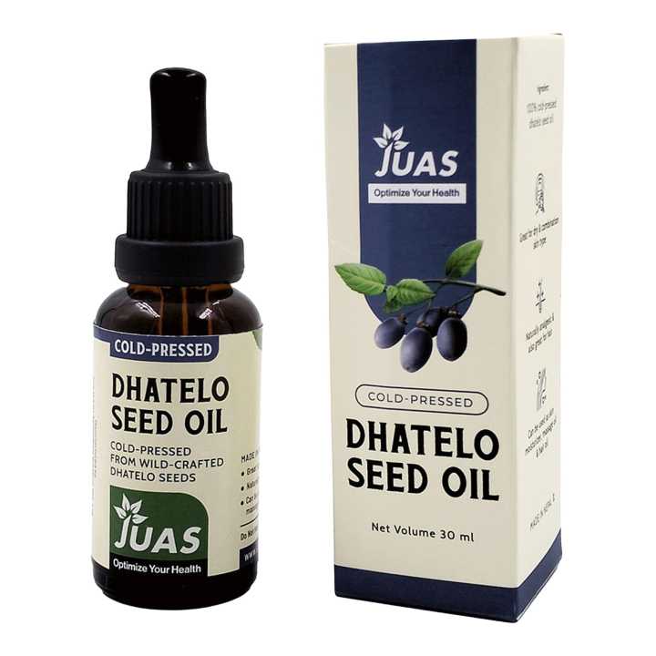 JUAS 30ml Cold-Pressed Dhatelo Seed Oil (with dropper)