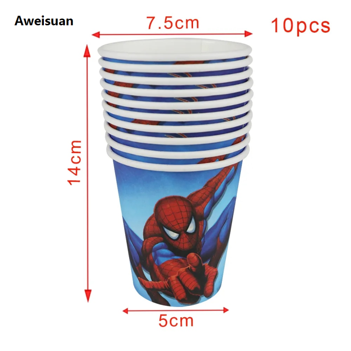 Aweisuan%20spiderman%20birthday%20decorations%20Hot%20Spiderman%20Birthday%20Party%20Paper%20Cups%20Plates%20Tablecloth%20For%20Kids%20Boys%20Spider%20man%20Baby%20Shower%20Party%20Decorations%20Party%20SuppliesBalloons%20-%20Image%204