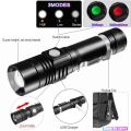 Portable LED Light Ultra Bright Flashlight Rechargeable 18650 Battery LED Torch Water Resistant Long Lasting Bicycle Light. 