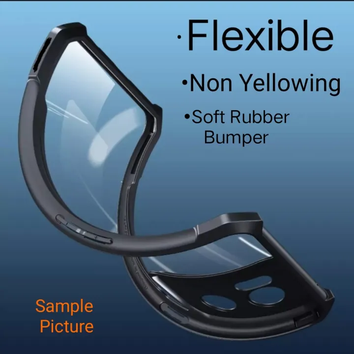 Iphone%20XR%20Cover%20,%20HD%20Clear%20Transparent%20With%20Soft%20Rubber%20Bumper%20Case%20-%20Non%20Yellowing%20-%20Image%204