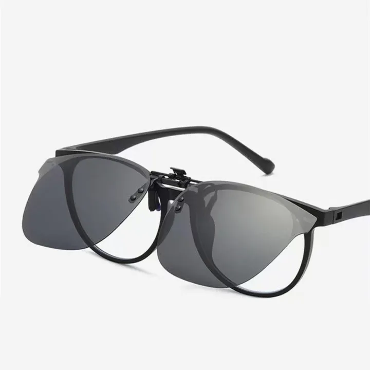 Polarized%20Clip%20On%20Sunglasse%20Flip%20Up%20Glasses%20Sunglasse%20Glasses%20Clip%20-%20Image%204