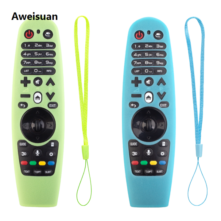 Aweisuan Remote Control Protection Sleeve Soft Silicone Case For LG Smart TV Remote Control AN-MR600/AN-MR650/AN-MR18BA/AN-MR19BA