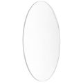 2 Pcs Transparent 3mm Thick Mirror Acrylic Round Disc, Diameter:85mm & 70mm. 
