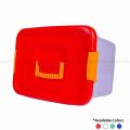 Bagmati Smart Box Multipurpose Plastic Storage Container Box With Lock (Clear/Transparent). 