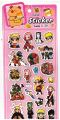Naruto Anime Chibi Character Stickers. 