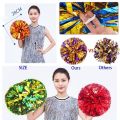New 25cm Kids Game Pom Poms PET Come On Props Cheering Ball Multicolors Sports Match Vocal Ball Club Supplies. 