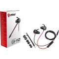 MSI IMMERSE GH10 Gaming Earphone (Wired | 3.5mm Audio Jack | 13.5mm Driver | Detachable Microphone | Earhook Design). 