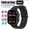 Xujiguanghui T900 series 8 T900 pro max Smartwatch 2.09| HD Full Touch Display Bluetooth Call smartwatch Sports fitness tracking Health monitor Men Women connect Android iOS waterproof Ultra watch /T900 ultra Smart Watch With 3 Straps. 