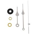 Clock Movement Mechanism with Silver Hour Minute Second Hand DIY Tools Kit. 