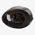 SMK Retro Single Visor Full Face Helmet. 