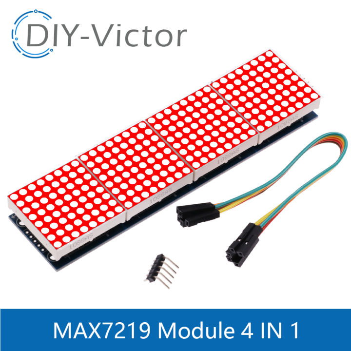 MAX7219%20LED%20Microcontroller%204%20In%20one%20Display%20with%205P%20Line%20Module%205V%20Operating%20Voltage%20for%20Arduino%20DIY%208x8%20Dot%20Matrix%20Common%20-%20Image%207