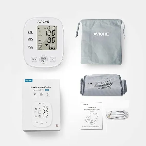 2024%20AVICHE%20Blood%20Pressure%20Monitor%20-%20Automatic%20Upper%20Arm%20Machine%20&%20Accurate%20Adjustable%20Digital%20BP%20Cuff%20Kit%20-%20Largest%20Display%20-%20Voice%20Broadcast%20-%20Includes%20Adaptor%20Grey%20-%20Image%207