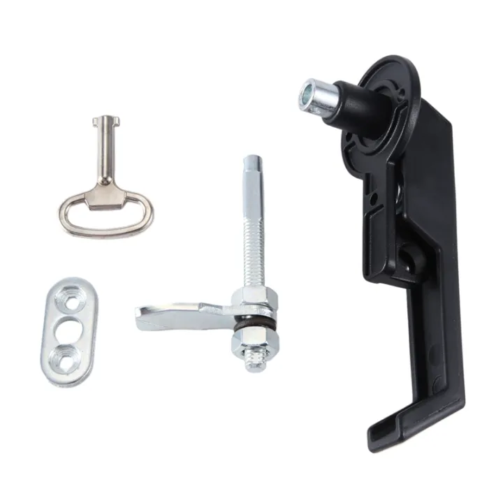 Can Rotate the Door Lock At Will Metal Door Lock L-Handle Lock for ...