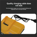 21v Dewei Seat Rechargeable Saw Drill Power Power Tool Seat Rechargeable Lithium Battery Charger Battery Charger EU Plug. 