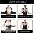 Adjustable Back Posture Belt Office Home Gym Back Straightener Posture Corrector Ratings 61. 