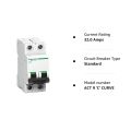 Schneider Electric ACT 9 32A 2 Pole MCB Miniature Circuit Breaker (Multicolour, ACT 9 'C' CURVE). 