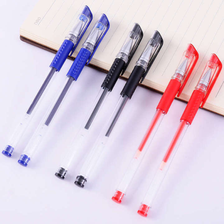 Stationery%20European%20Standard%20Gel%20Black%20Signature%20Water%20Pen%20Student%20Use%200.5mm%20Bullet%20Tip%20Learning%20Supplies%20-%20Image%203