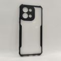 Vivo Y28 4G Cover HD Clear Transparent With Bumper Cover Case -Non Yellowing. 