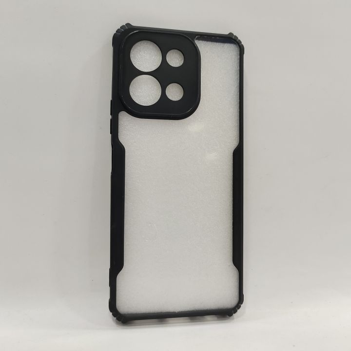 Vivo%20Y28%204G%20Cover%20HD%20Clear%20Transparent%20With%20Bumper%20Cover%20Case%20-Non%20Yellowing%20-%20Image%203