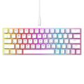 Sunnysee  K61 61% Hot Swappable Wired Mechanical Keyboard 63 Keys RGB Backlit Blue Switch Gaming Keyboard Anti-Ghosting. 