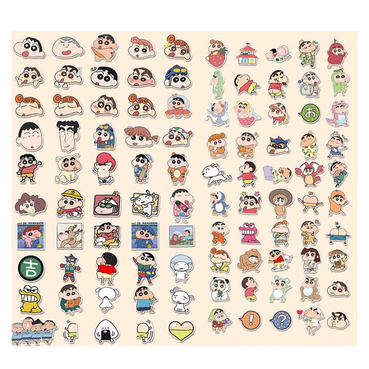 50/100Pcs%20Cartoon%20Anime%20Crayon%20Shin%20Chan%20Stickers%20For%20Car%20Laptop%20Phone%20Mystic%20-%20Image%209