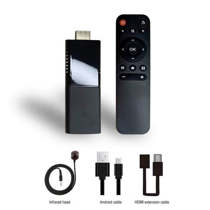 TV Box Stick TVR3  4k 5G com Android 12.1(8/128)