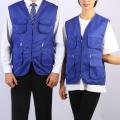 Vest breathable mesh thin multi vest essential [product good men's wear, fishing, mountaineering, outdoor men's] outdoor pocket trend casual. 