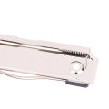 10pcs Clipboard Clips Mountable Metal Clip Spring-Loaded File Folder Clamps Office Hardboard Clips Stationery For School　GENGLI. 