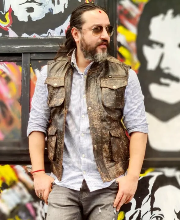 Rhino%20Leather%20Men's%20Half%20Leather%20Jacket%20-%20Image%202