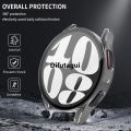 Difutagui Case for Samsung Galaxy Watch 7 40mm 44mm Women Men Samsung Smartwatch Luxury 6 44mm 40mm Glass Screen Protector Plastic Scratch Resistant Cover. 