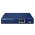 8-Port 1000Mbps + 1-Port 10G Ethernet Switch Planet Networks MGS-910X with SFP Managed Gigabit Switch. 