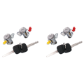 ARELENE 2X Car Door Lock with Key (L+R) for AE100 93-97 GEO 69051-12340 69052-12360. 