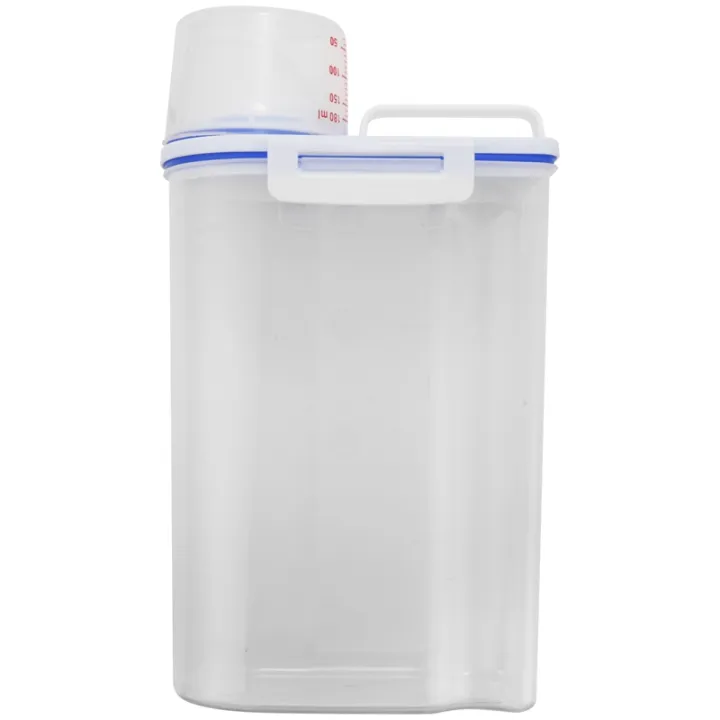 Plastic Container For Rice Disposable Rice Cereal Container Storage - Airtight Dry Food Rice Container ...