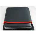Black-Red Reversible Water Resistant Laptop Sleeve - 14 inch | Fashion Reversible Laptop Sleeve for Laptop and Tablets. 