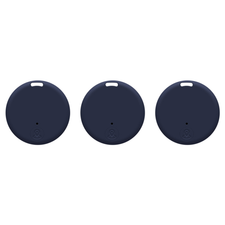 3 Pack GPS Tracker for Vehicles Key Finder GPS Tracker Mini GPS Tracker Pet GPS Tracker Navy Blue