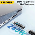 SENDEM Essager 240W USB C Adapter Type C to USB C 3.0 2.0 OTG Connector Digital Display Data Adapter 100W For Macbook Pro Air Samsung. 