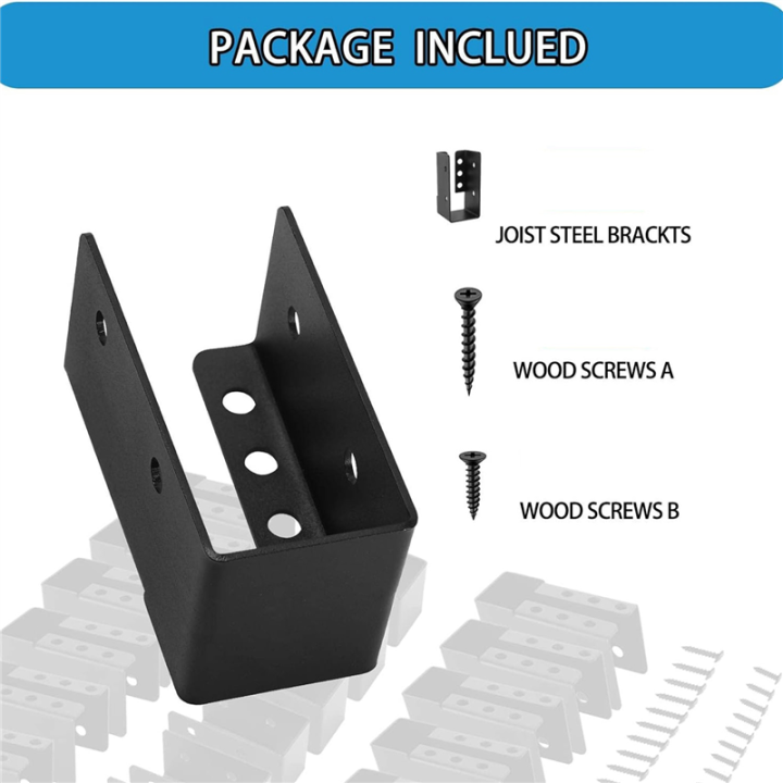 Concealed%20Joist%20Hanger%204PCS,2InX4In%20Outdoor%20Concealed-Flange%20Light%20Joist%20Bracket,%20Q235B%20Steel%20Powder-Coated%20Joist%20Hanger%20Easy%20to%20Use%20-%20Image%205