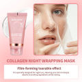 Korean BIO COLLAGEN - Hydrating Bio Collagen Face Mask For Deep Pore Care and Skin Firming – Overnight Real Deep Mask / 1 Piece Bio-Collagen Face Mask & Lakerain Night Mask – Hydrating, Moisturizing, Anti-Aging Treatment for Glowing, Youthful Skin. 