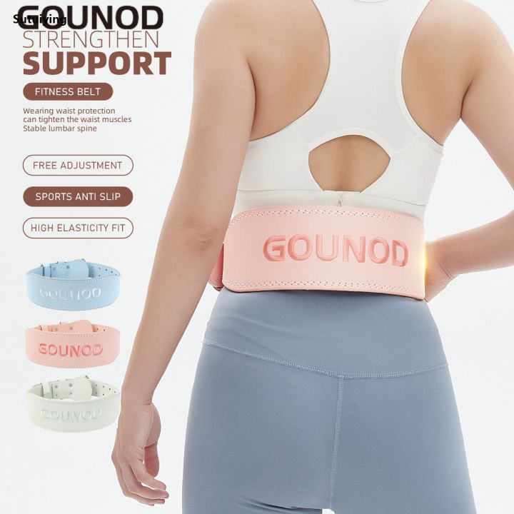 Sutuiying%20Matt%20PU%20Sports%20Belt%20Fitness%20Squat%20Deadlift%20Luxury%20Weightlifting%20Belt%20Fitness%20Protection%20-%20Image%203