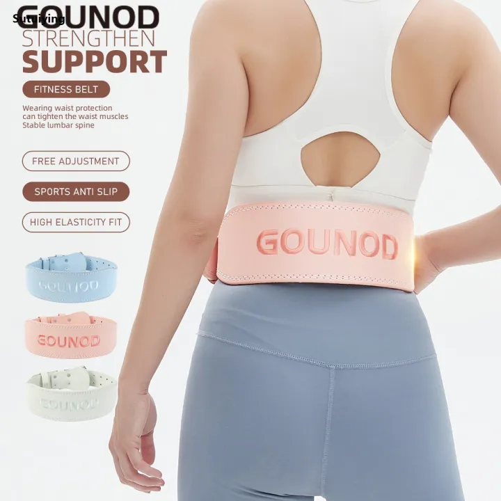 Sutuiying%20Matt%20PU%20Sports%20Belt%20Fitness%20Squat%20Deadlift%20Luxury%20Weightlifting%20Belt%20Fitness%20Protection%20-%20Image%203