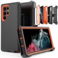 NEW Armor Otter Case for Samsung Galaxy S23 S22 S21 S20 S24 Ultra S10 S8 S9 Plus Note20 10 Heavy Duty Shockproof +Belt Clip Box Case. 