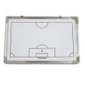 SuperRide Aluminum Alloy Coaching Board Professional Soccer Coaching Scoreboard with Erasable Pen Tactical Training Board for Football Referee. 