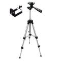 Mini Tripod For Iphone, Desktop Handheld Camera Phone Tripod Stand, 3110 Flexible Portable 4 Section Aluminum Tripod 1M Camera Tripod For 1/4" Screw Dslr Camera. 