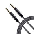 Aux 1M Cable. No Brand Metal braided heavy-duty aux cable, is stress and stretch resistant.. 